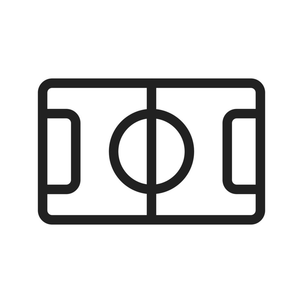 Field Line Icon vector