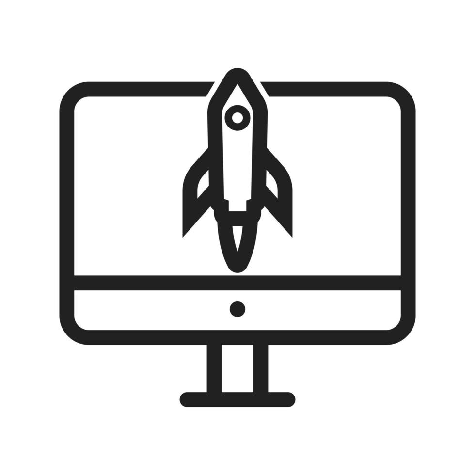 Ready to Launch Icon vector
