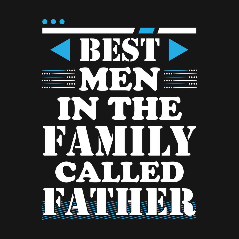 camiseta de tipografía de papá del día del padre vector