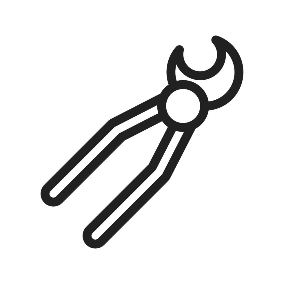 Extracting Line Icon vector