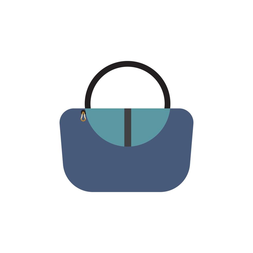 Woman bag icon vector background