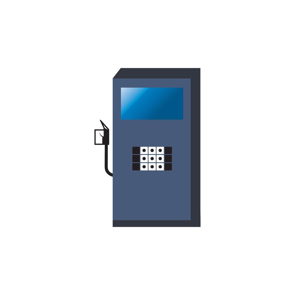 fondo de plantilla de icono de vector de combustible