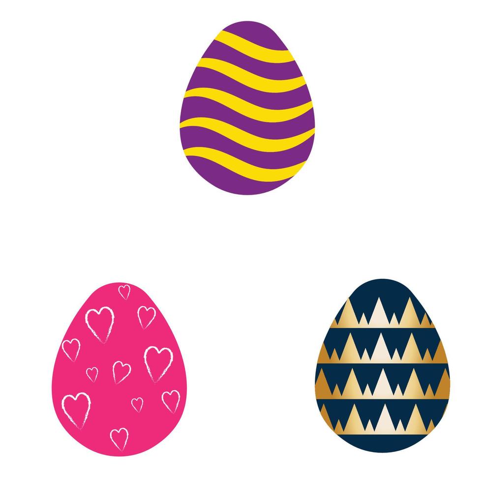 Easter vector icon tamplate background