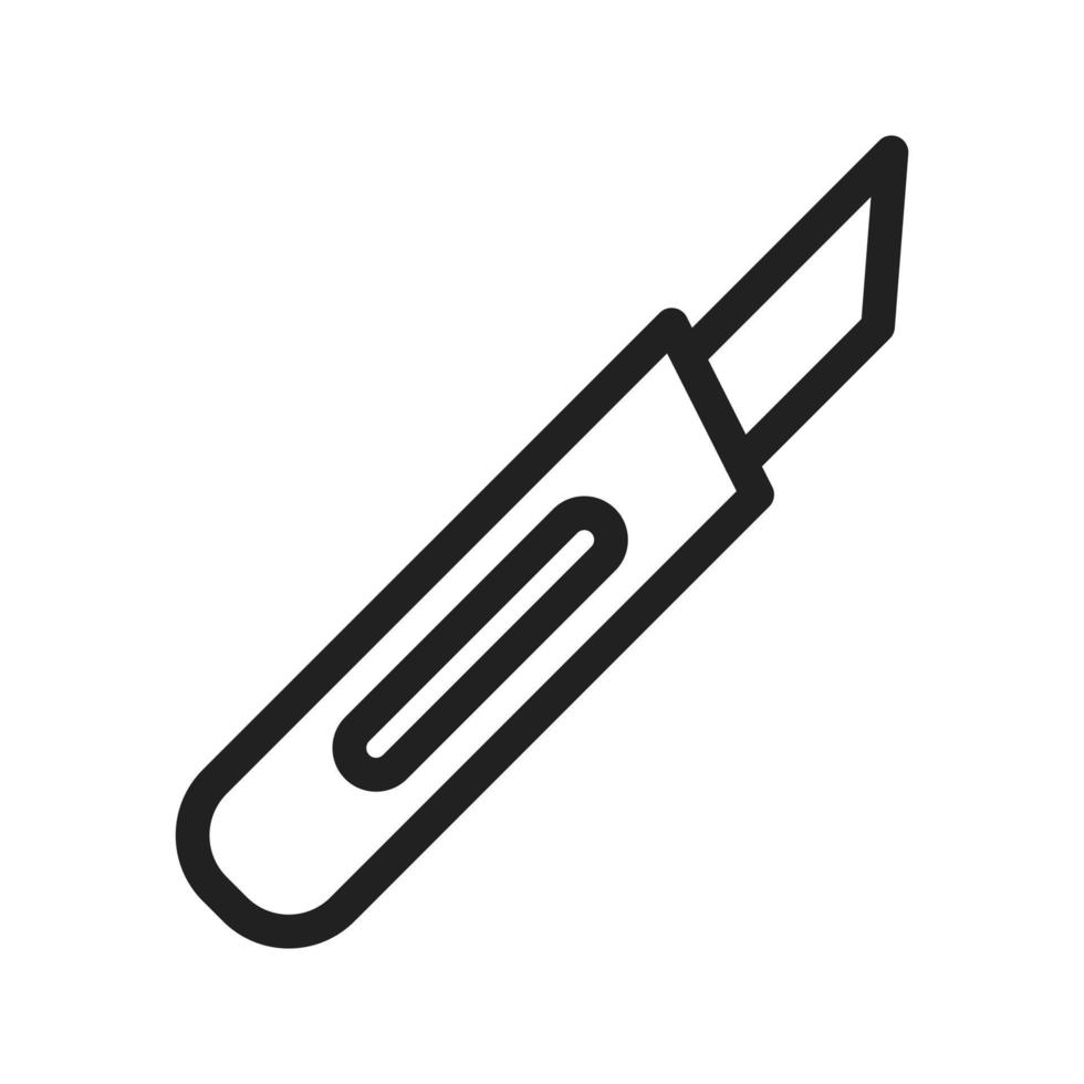 Scalpel Line Icon vector