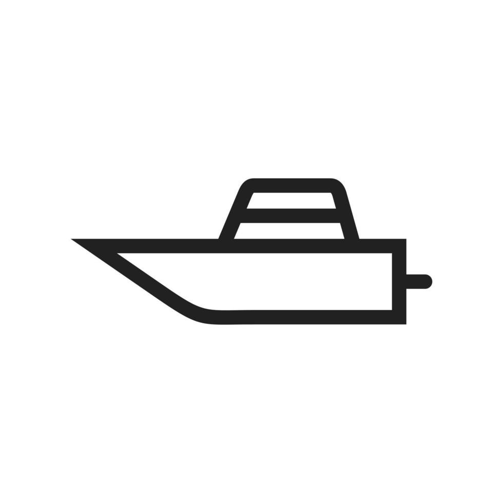 Speed Boat Icon vector