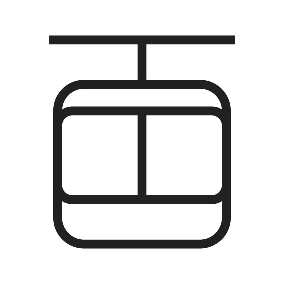 Cable Car Icon vector