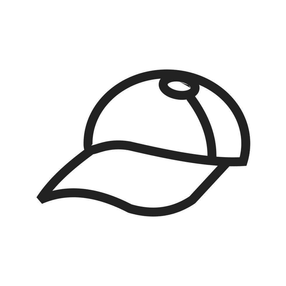 Summer Cap Icon vector