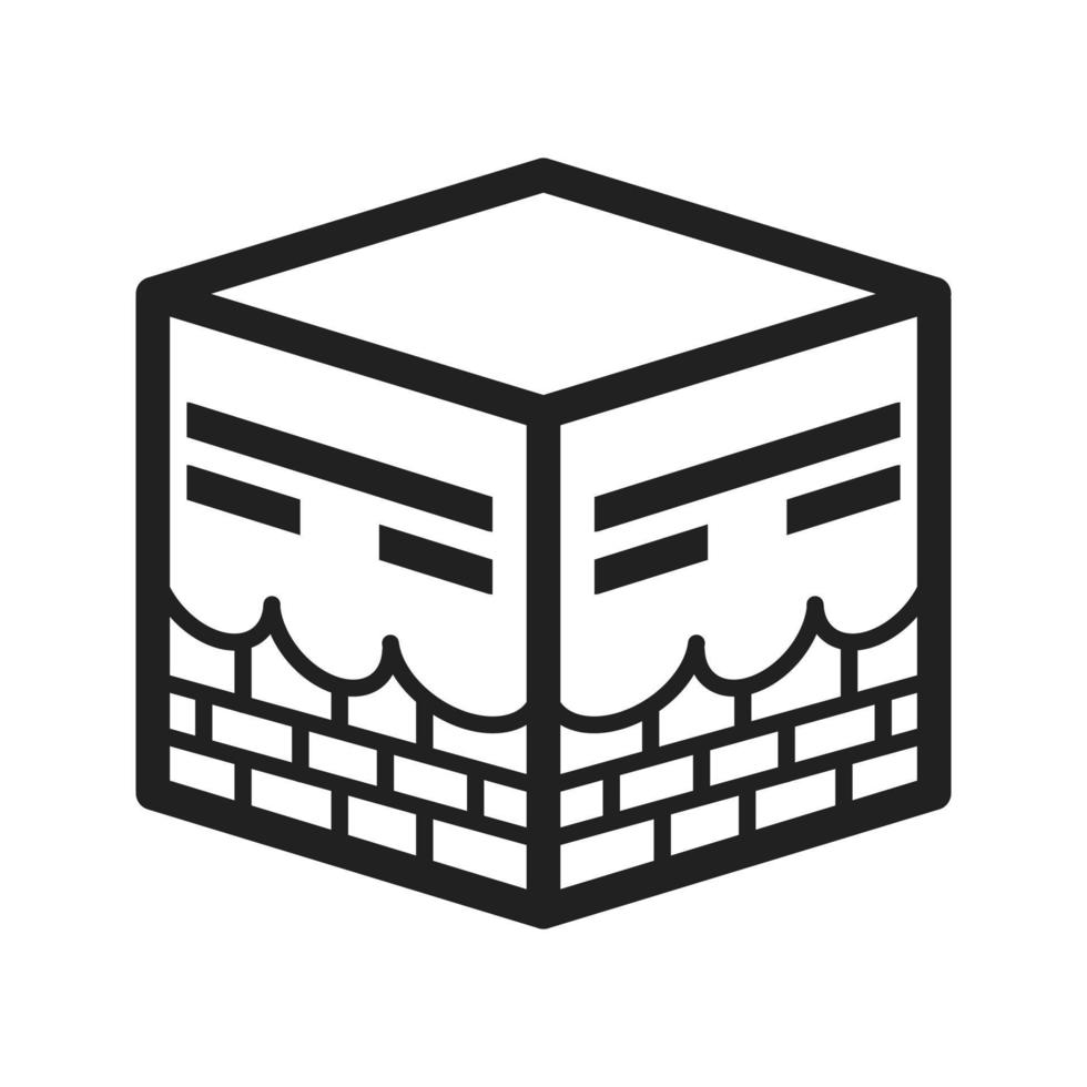 Khana Kaba Icon vector