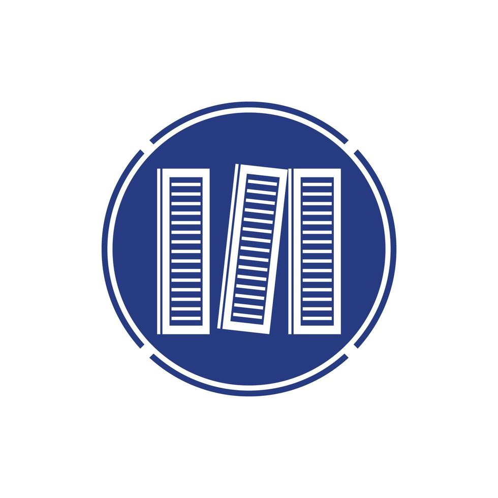 Binder simple. Office folder icon vector