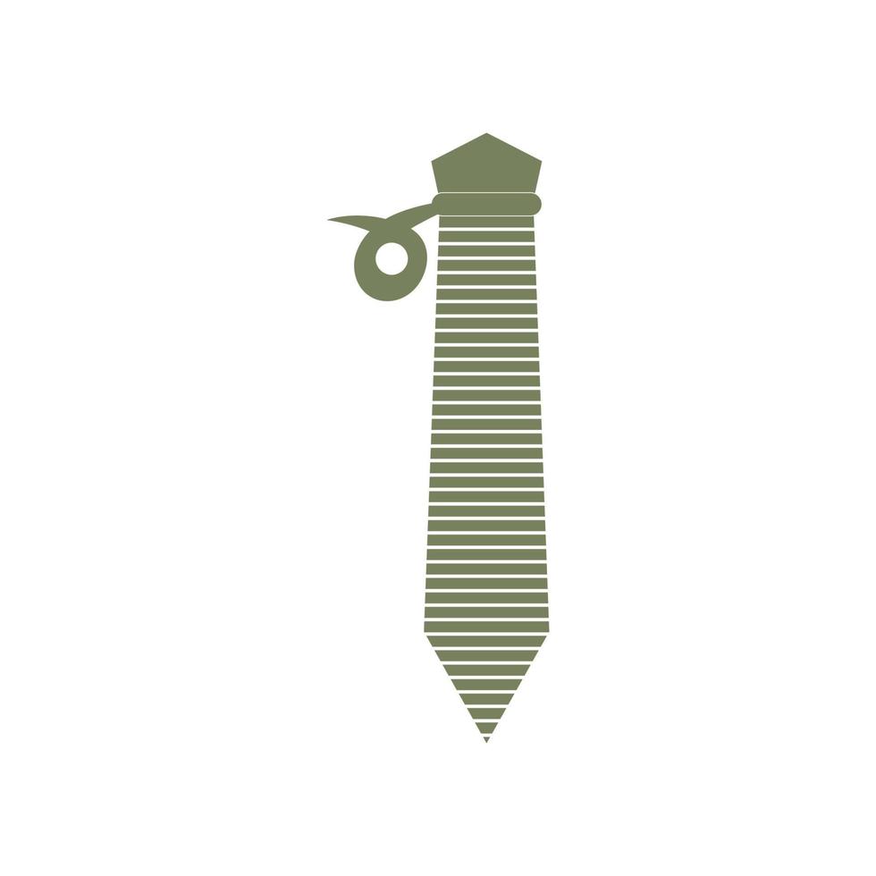 Necktie vector icon
