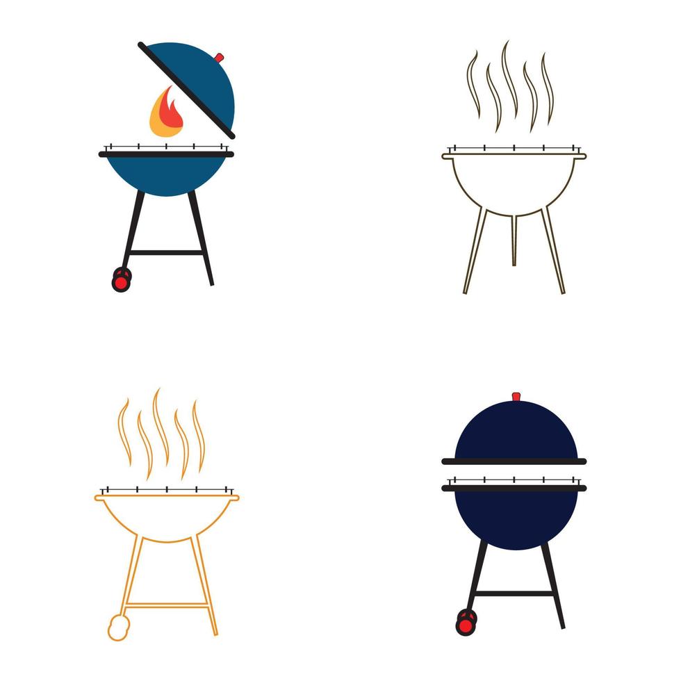 Barbecue icon vector illustration