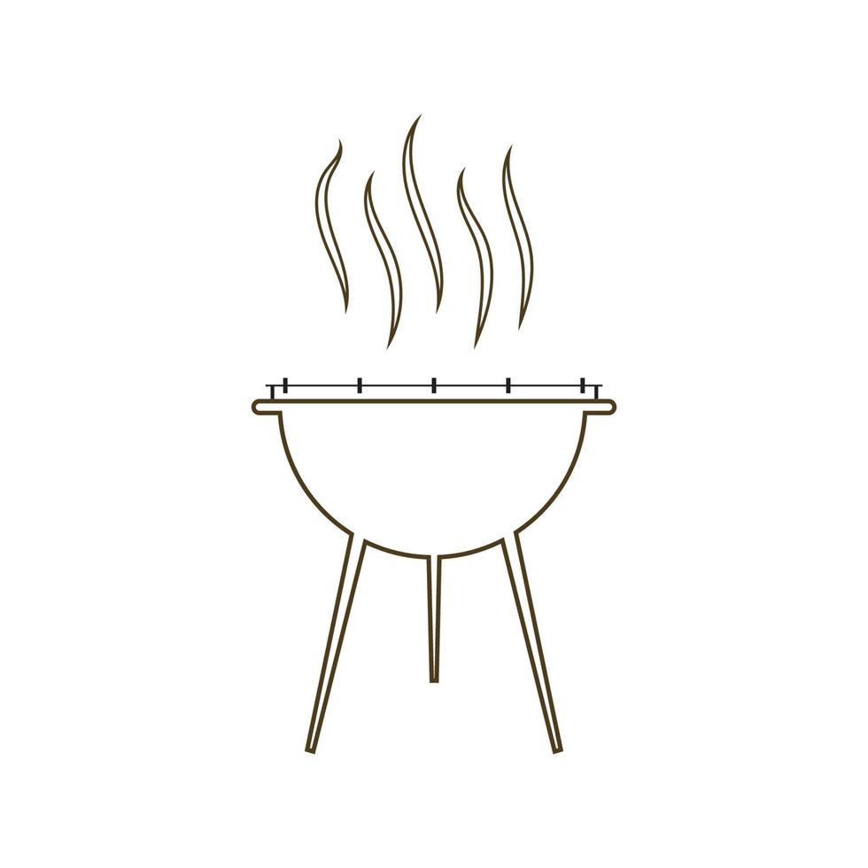 Barbecue icon vector illustration