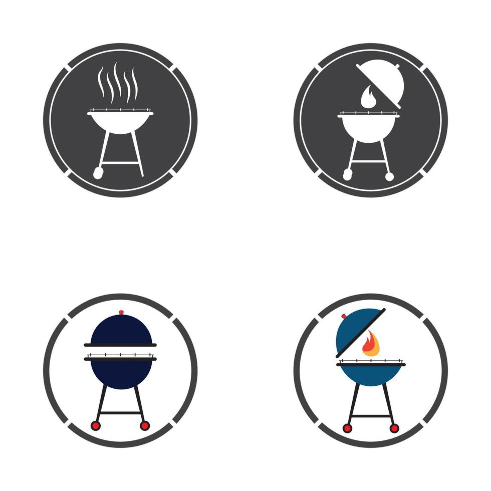 Barbecue icon vector illustration