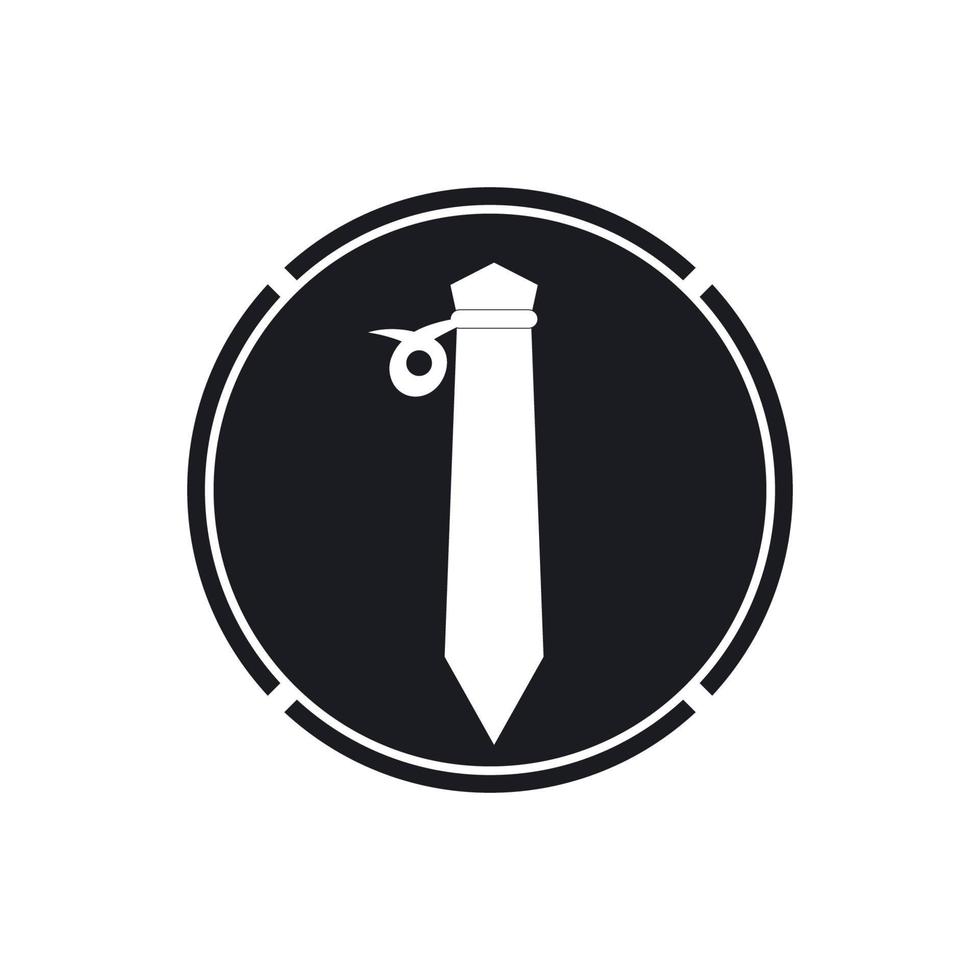 Necktie vector icon