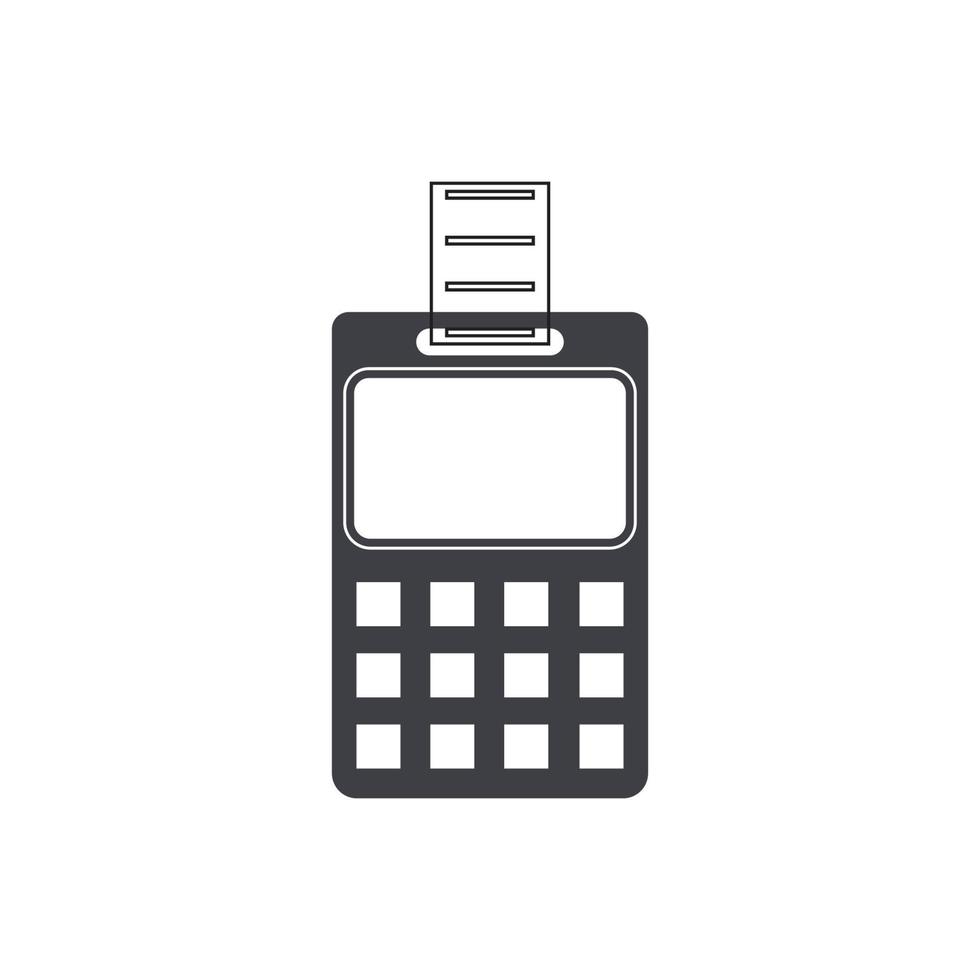 Credit card machine. ATM for money. Payment terminal illustration vector