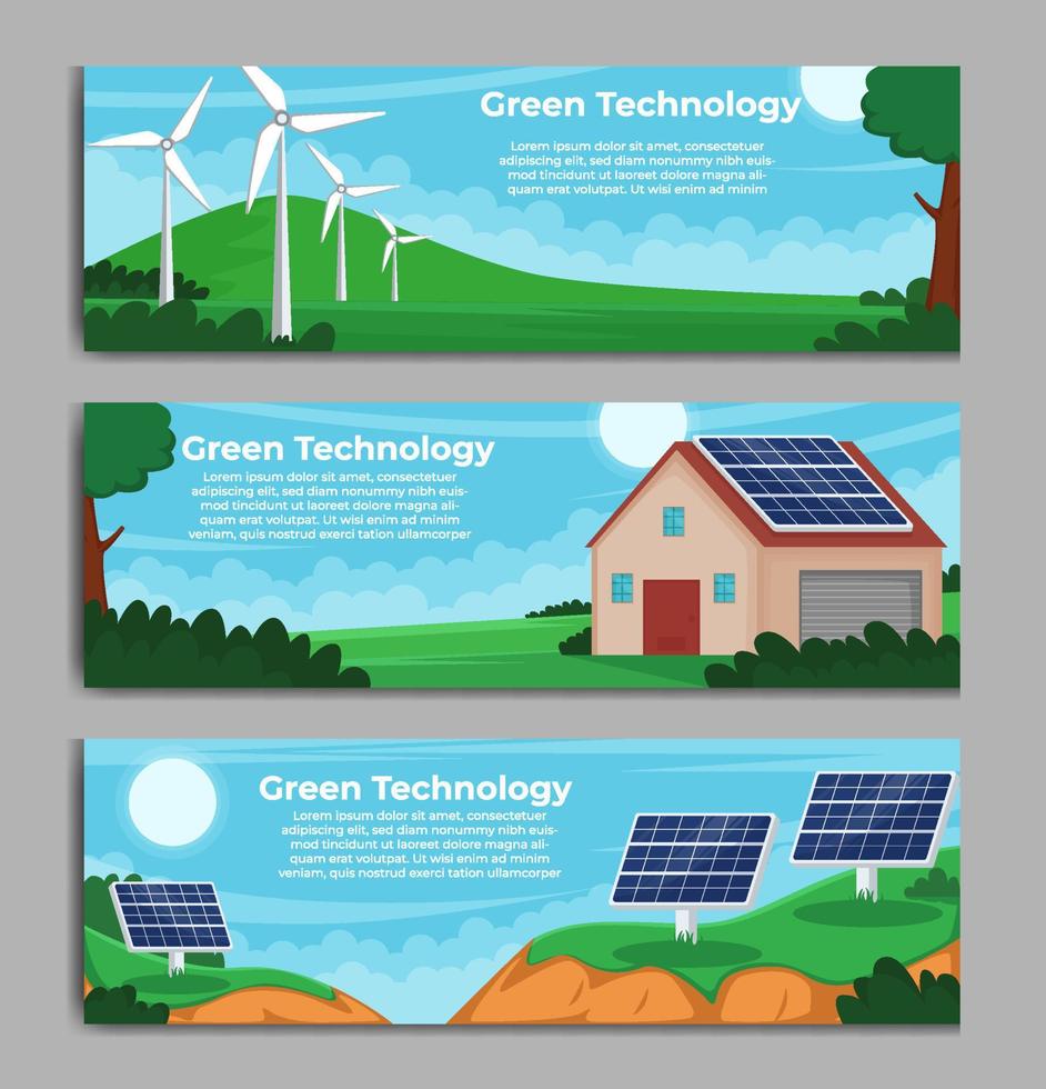 Green Technology Concept vector