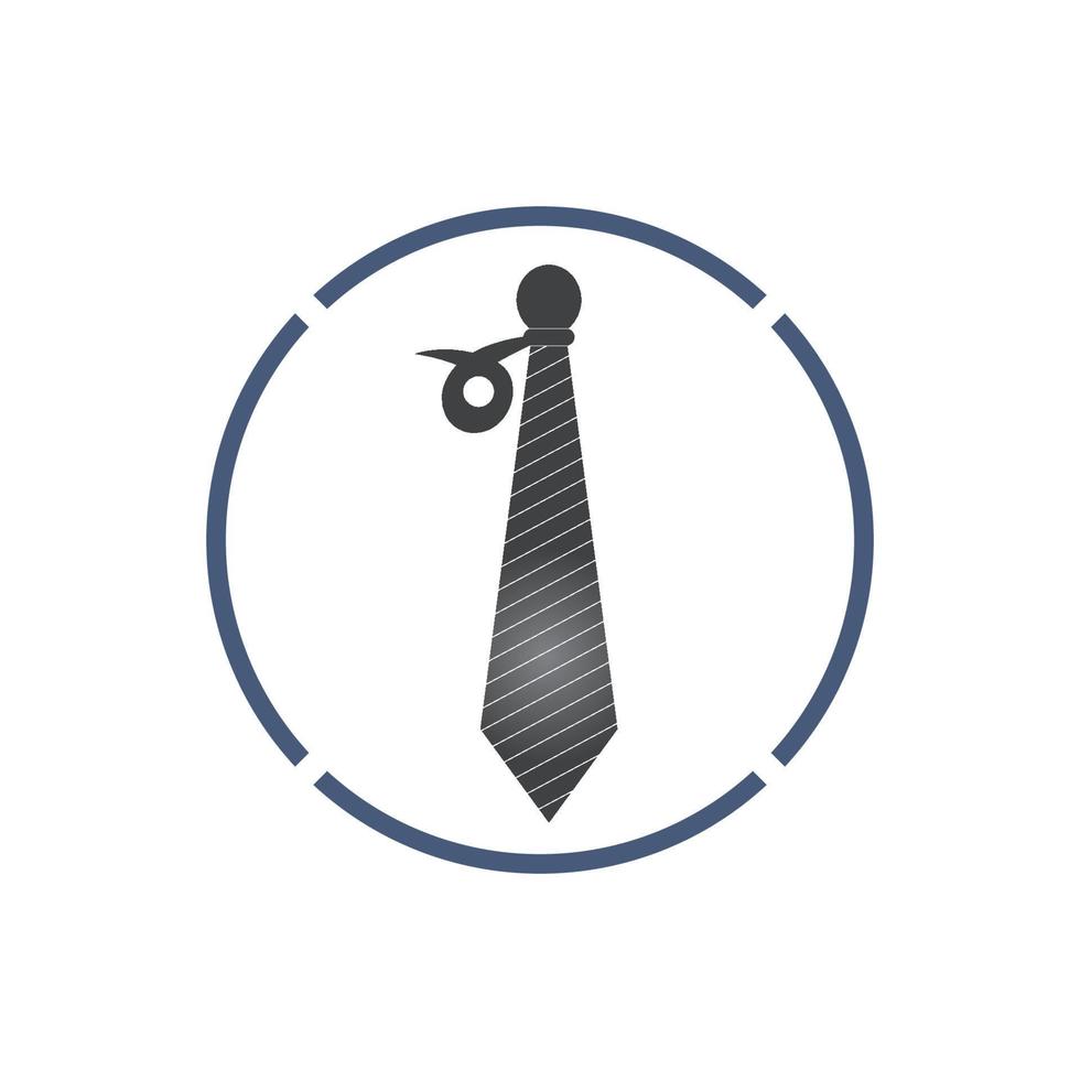 Necktie vector icon