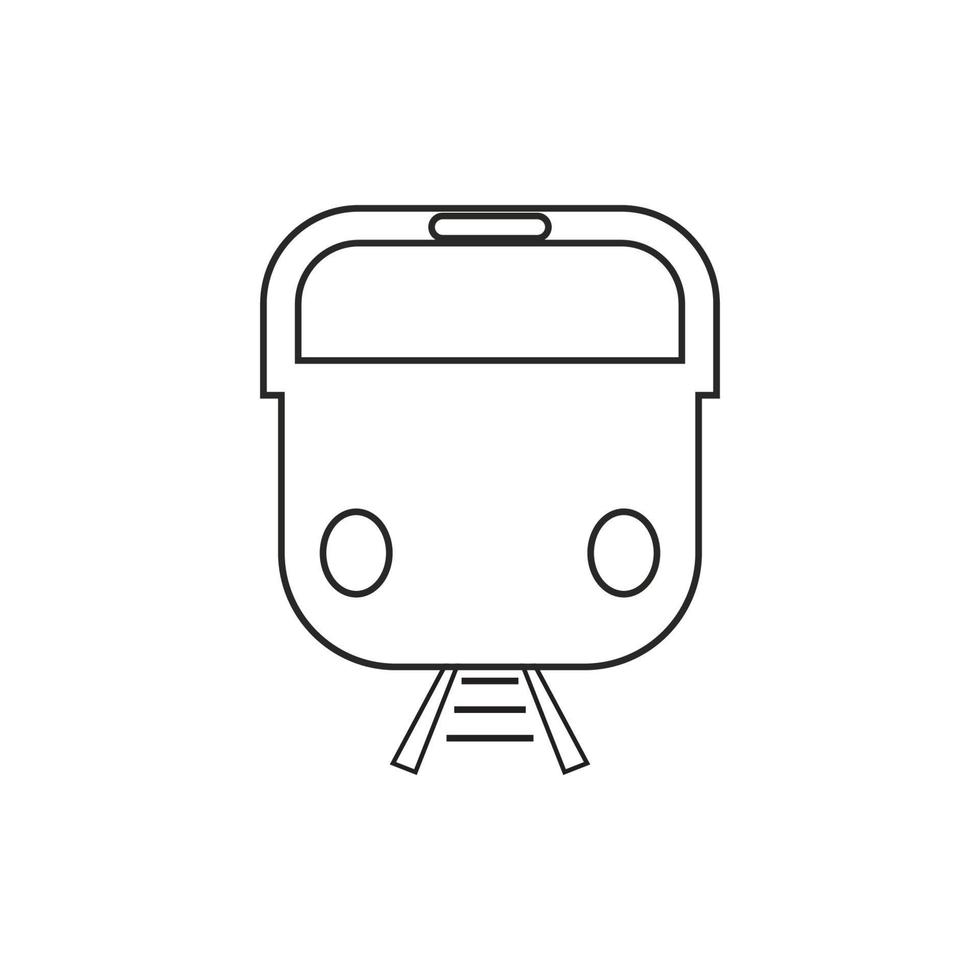 fondo de vector de icono de tren