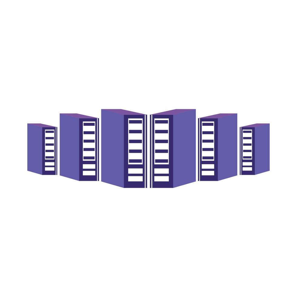 Binder simple. Office folder icon vector