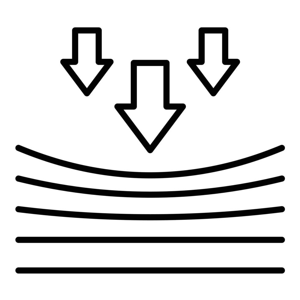 Resilience Line Icon vector