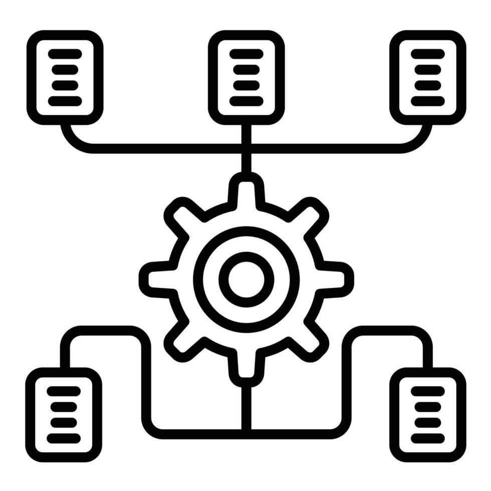 Algorithm Line Icon 7570971 Vector Art at Vecteezy