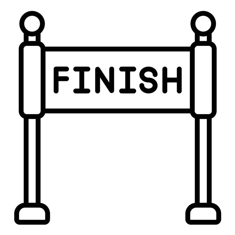 Finish Line Icon 7571053 Vector Art at Vecteezy