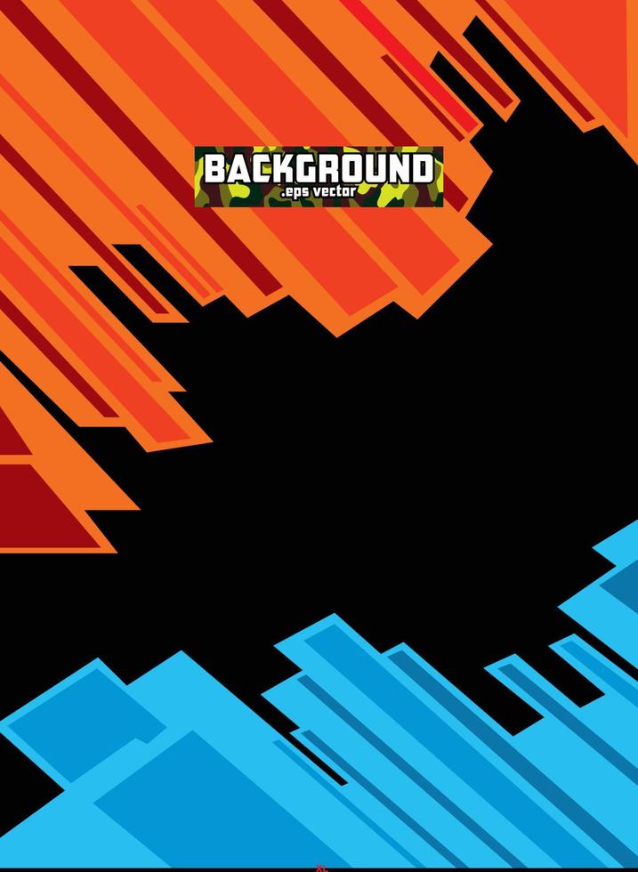 background design illustration for sports team uniform sublimation printing jersey fabric vector