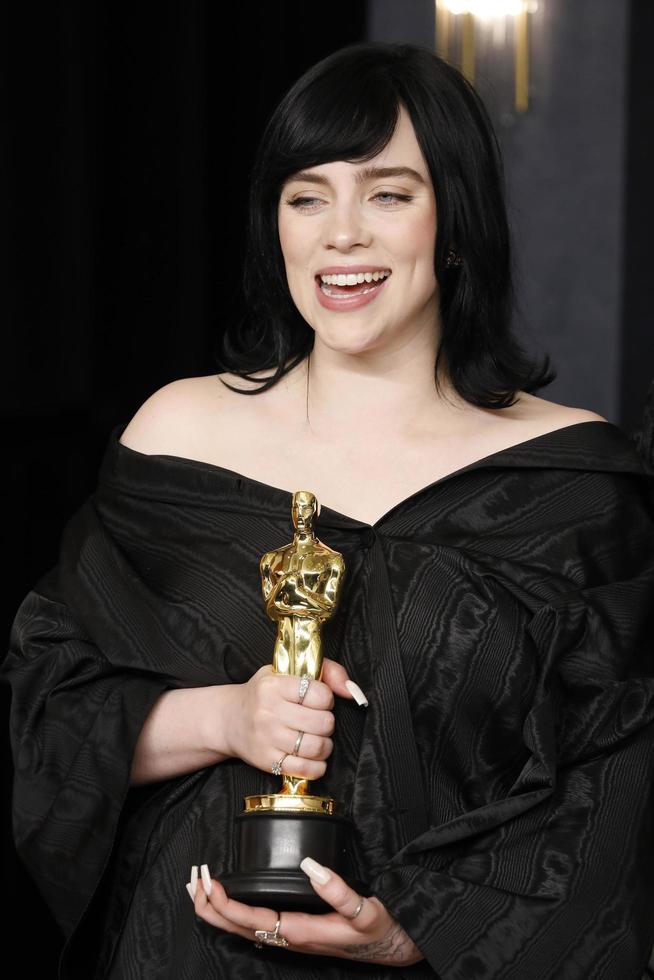 LOS ANGELES, MAR 27 - Billie Eilish at the 94th Academy Awards at Dolby Theater on March 27, 2022 in Los Angeles, CA photo