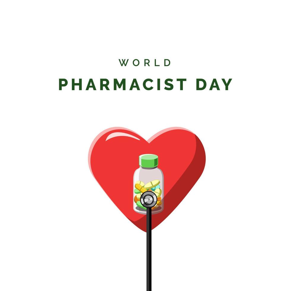 dia mundial del farmaceutico vector