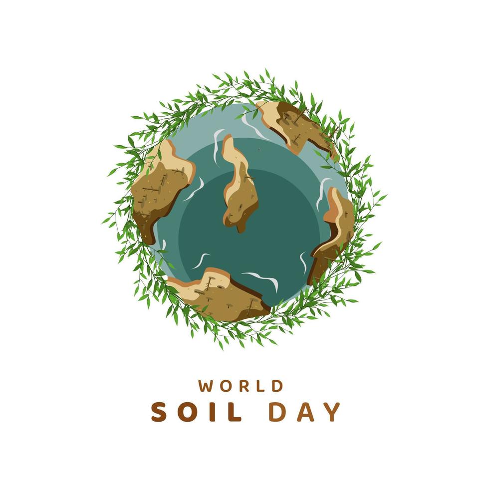 World Soil Day Illustration Vector