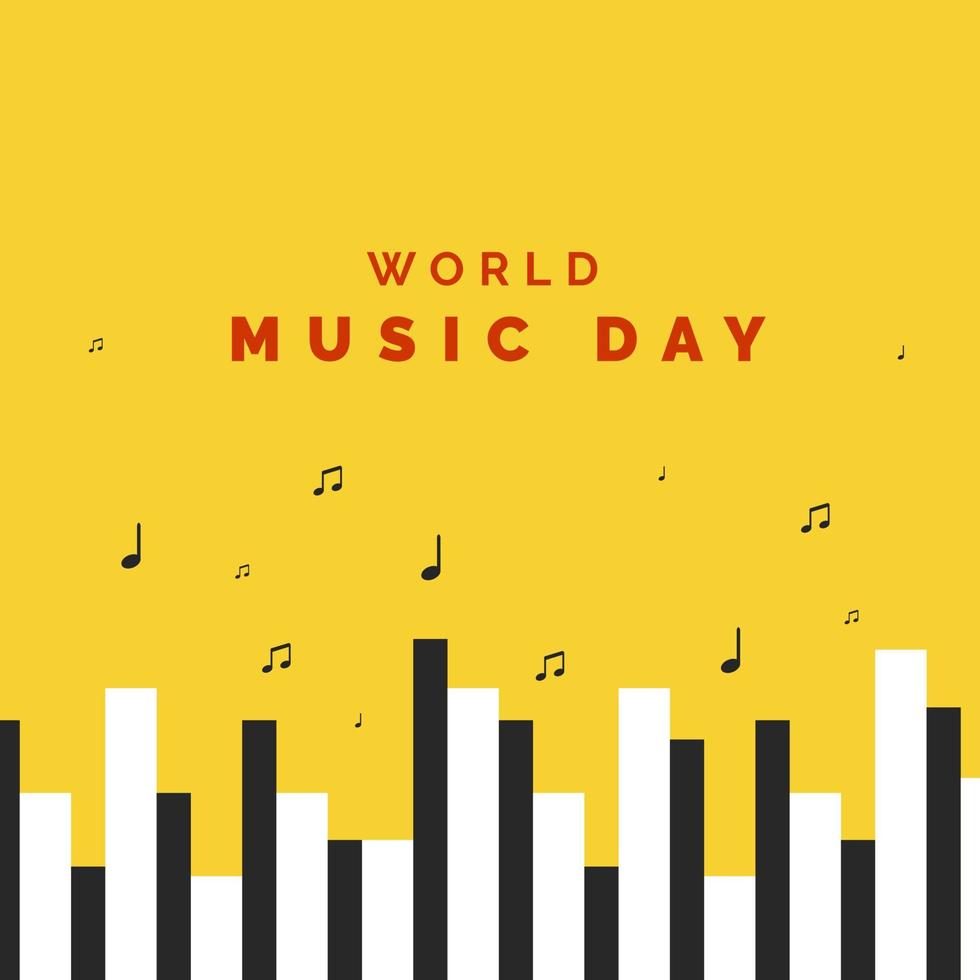 World Music Day vector