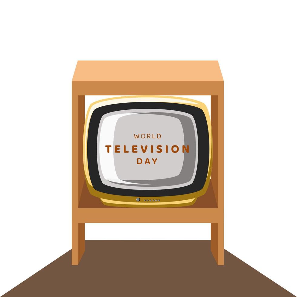 World Television Day Illustration Vector