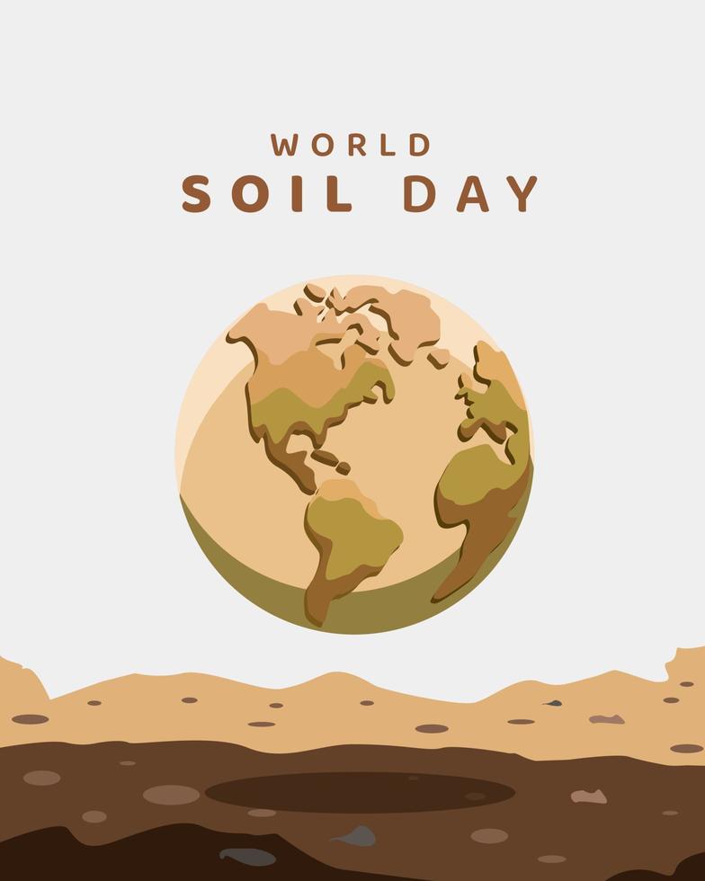 World Soil Day Illustration Vector