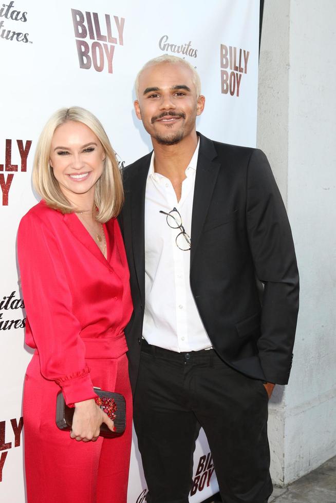 LOS ANGELES, JUN 12 - Becca Tobin, Jacob Artist at the Billy Boy Los Angeles Premiere at the Laemmle Music Hall on June 12, 2018 in Beverly Hills, CA photo