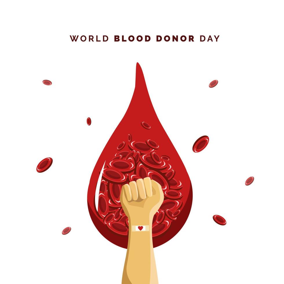 World Blood Donation Day vector