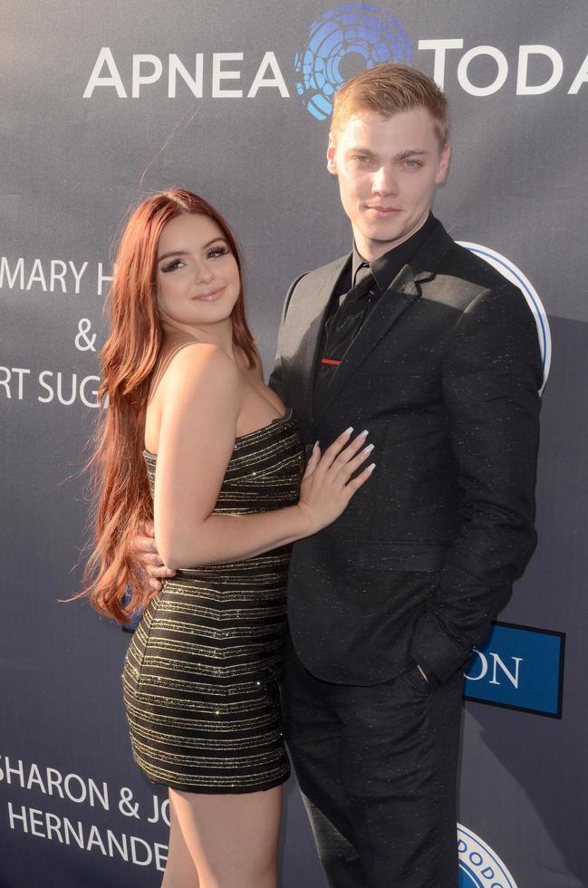 LOS ANGELES, JUN 8 - Ariel Winter, Levi Meaden at the Los Angeles Dodgers Foundations 3rd Annual Blue Diamond Gala at the Dodger Stadium on June 8, 2017 in Los Angeles, CA photo