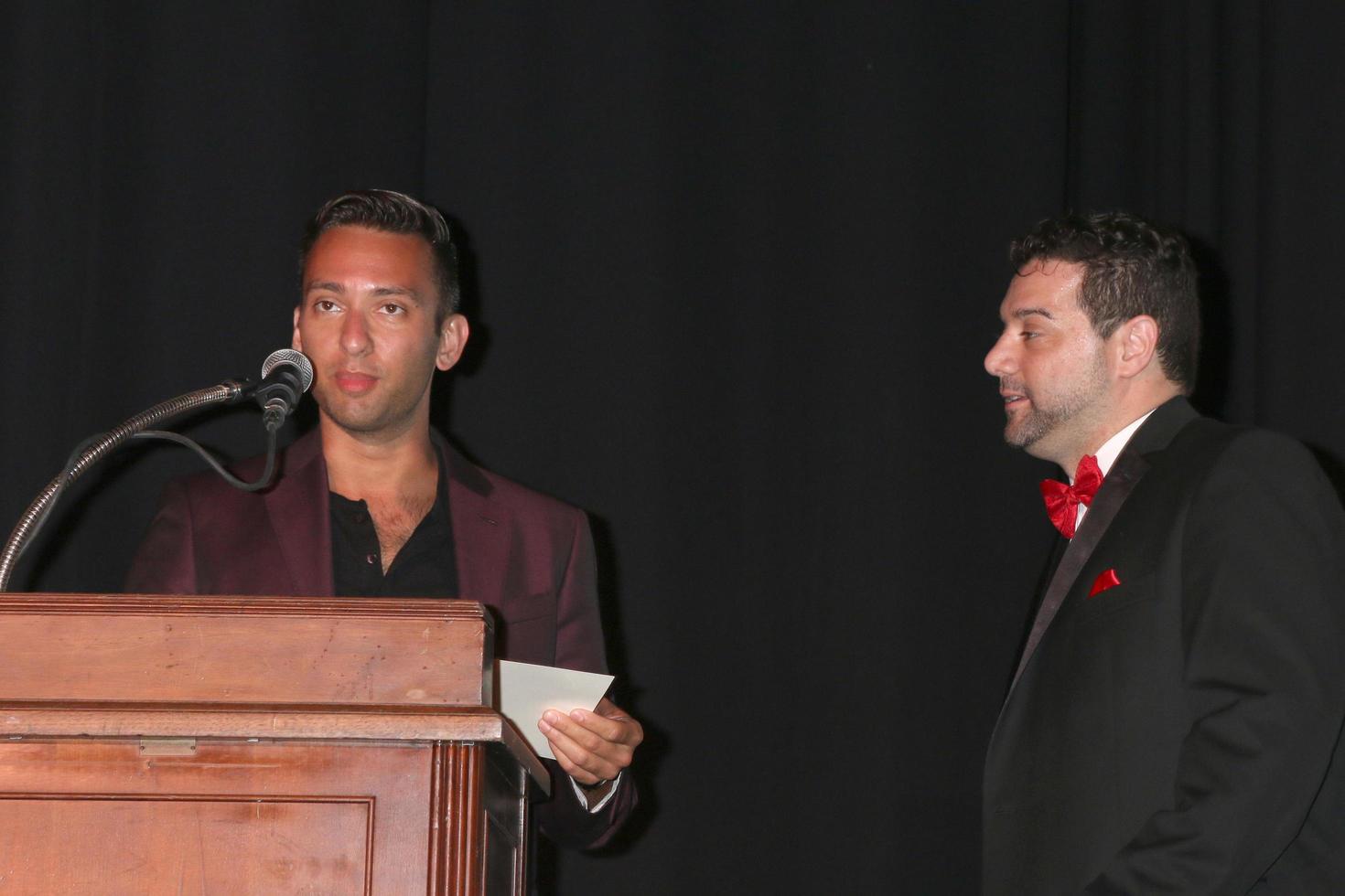 LOS ANGELES, SEP 30 - Andrew Kightlinger, Ron Truppa at the Catalina Film Festival Awards at the Casino on Catalina Island on September 30, 2017 in Avalon, CA photo