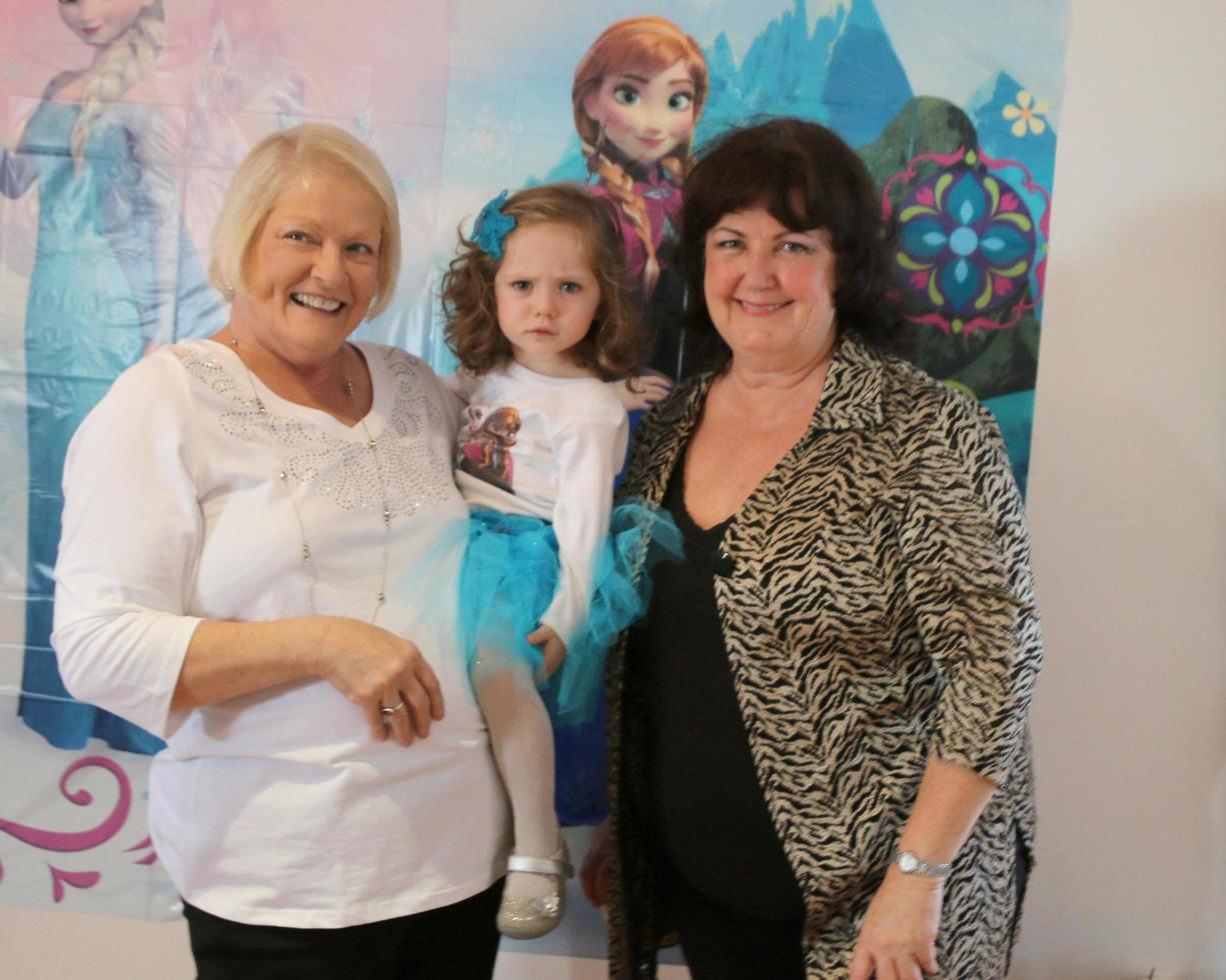 LOS ANGELES, NOV 26 - Amelie Bailey, Grandmothers at the Amelie Bailey 2nd Birthday Party at Private Residence on November 26, 2017 in Studio City, CA photo