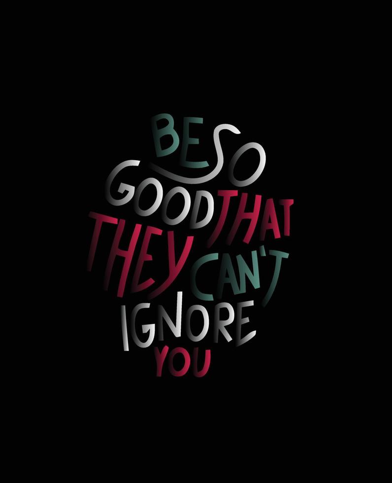 be so good that phrase design vector