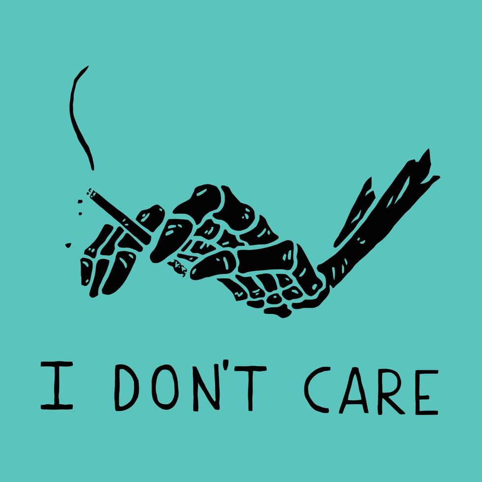 I dont care vector