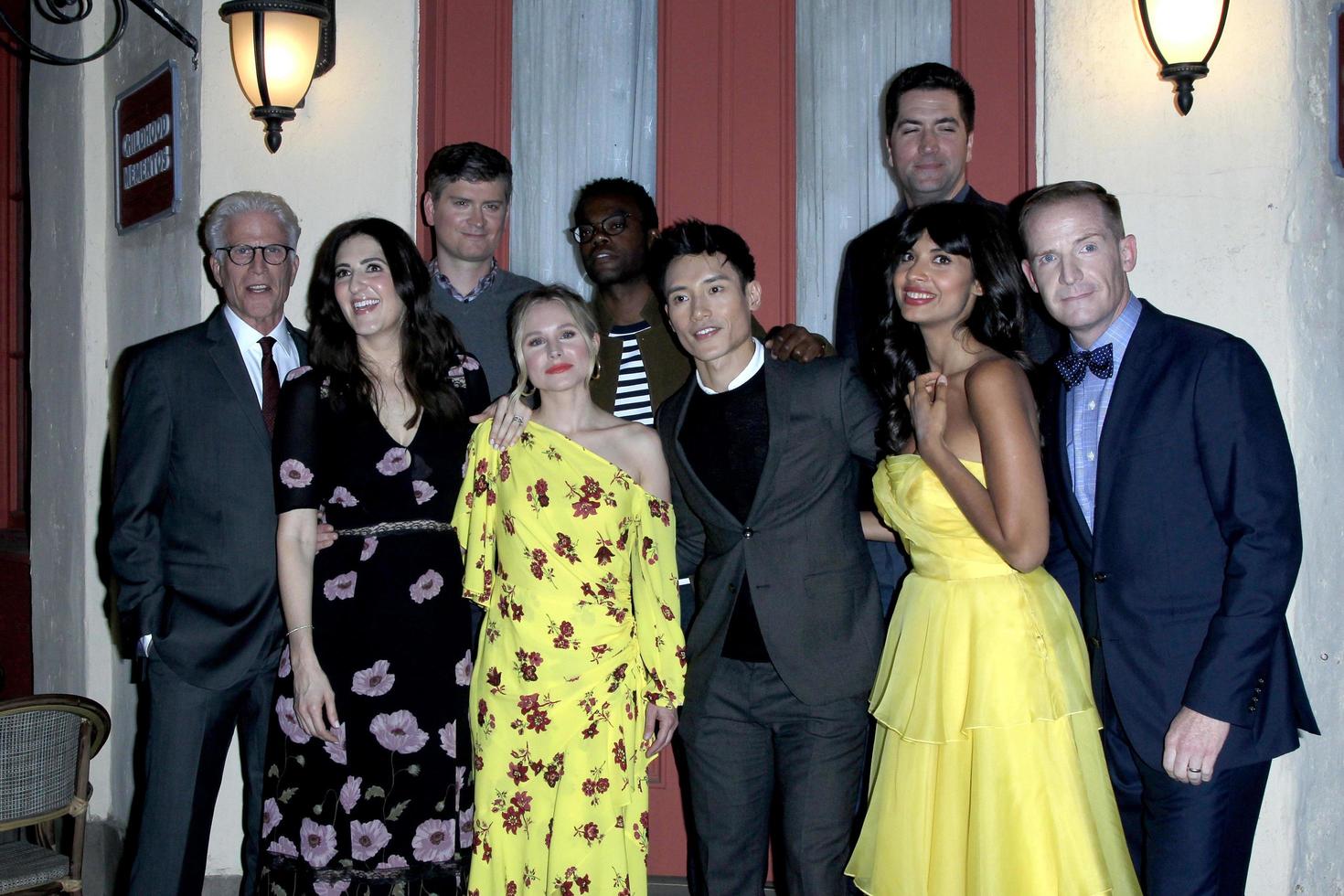 LOS ANGELES, MAY 4 - Cast, The Good Place at the The Good Place FYC Event at the Universal Studios on May 4, 2018 in Universal City, CA photo