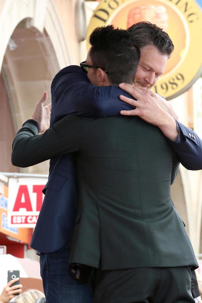 LOS ANGELES, FEB 10 - Blake Sheldon, Adam Levine at the Adam Levine Hollywood Walk of Fame Star Ceremony at Musicians Institute on February 10, 2017 in Los Angeles, CA photo