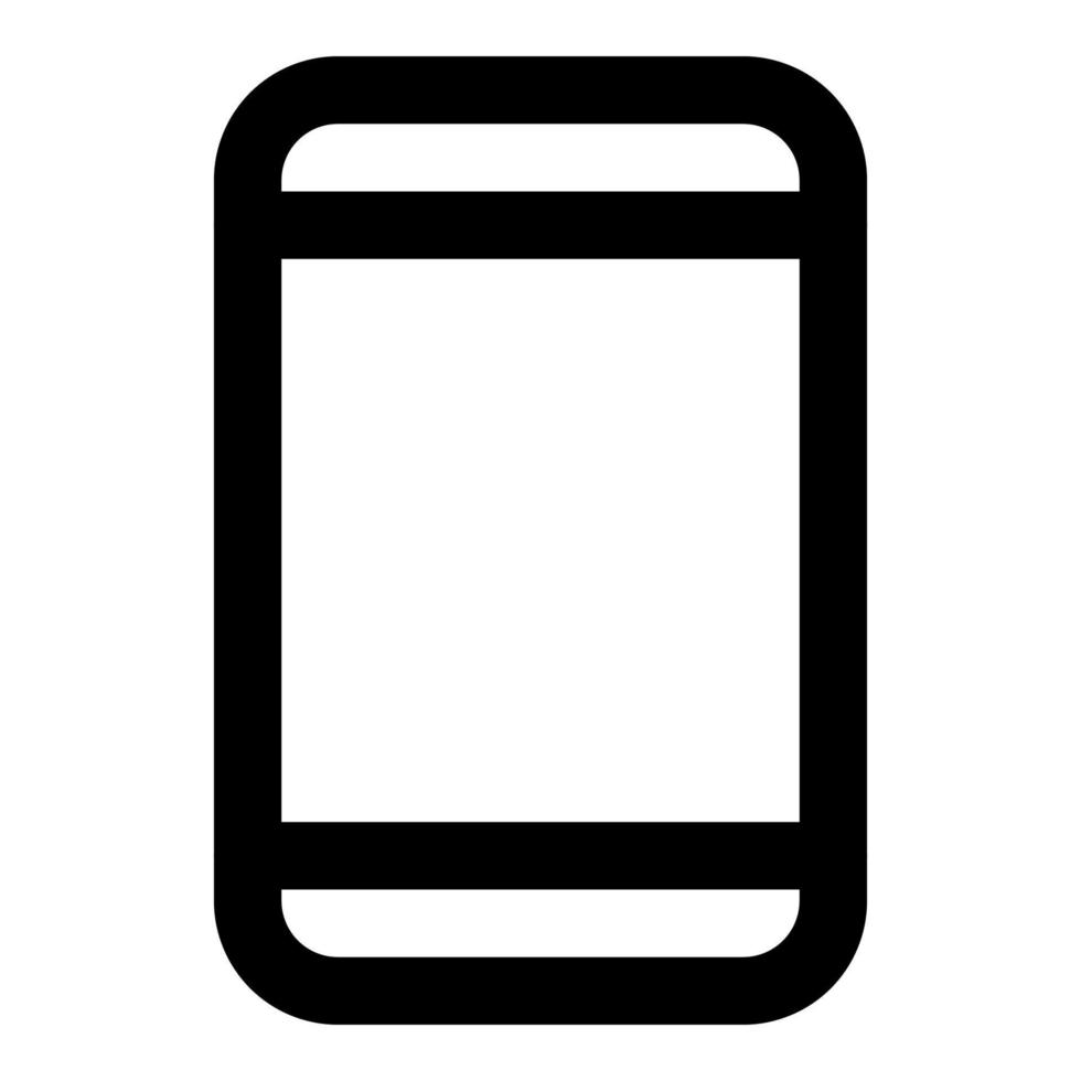 mobile icon ui vector