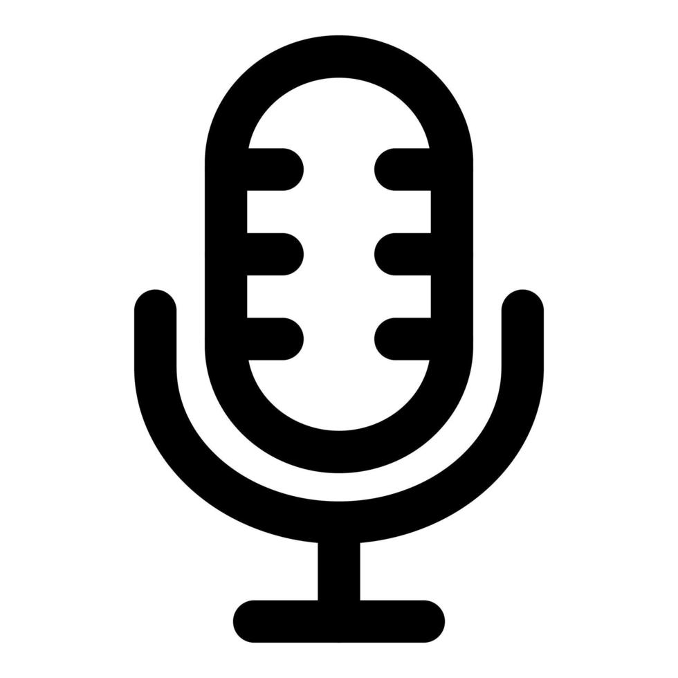 microphone icon ui vector