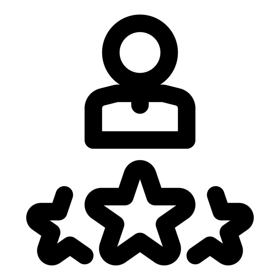 rating icon ui vector
