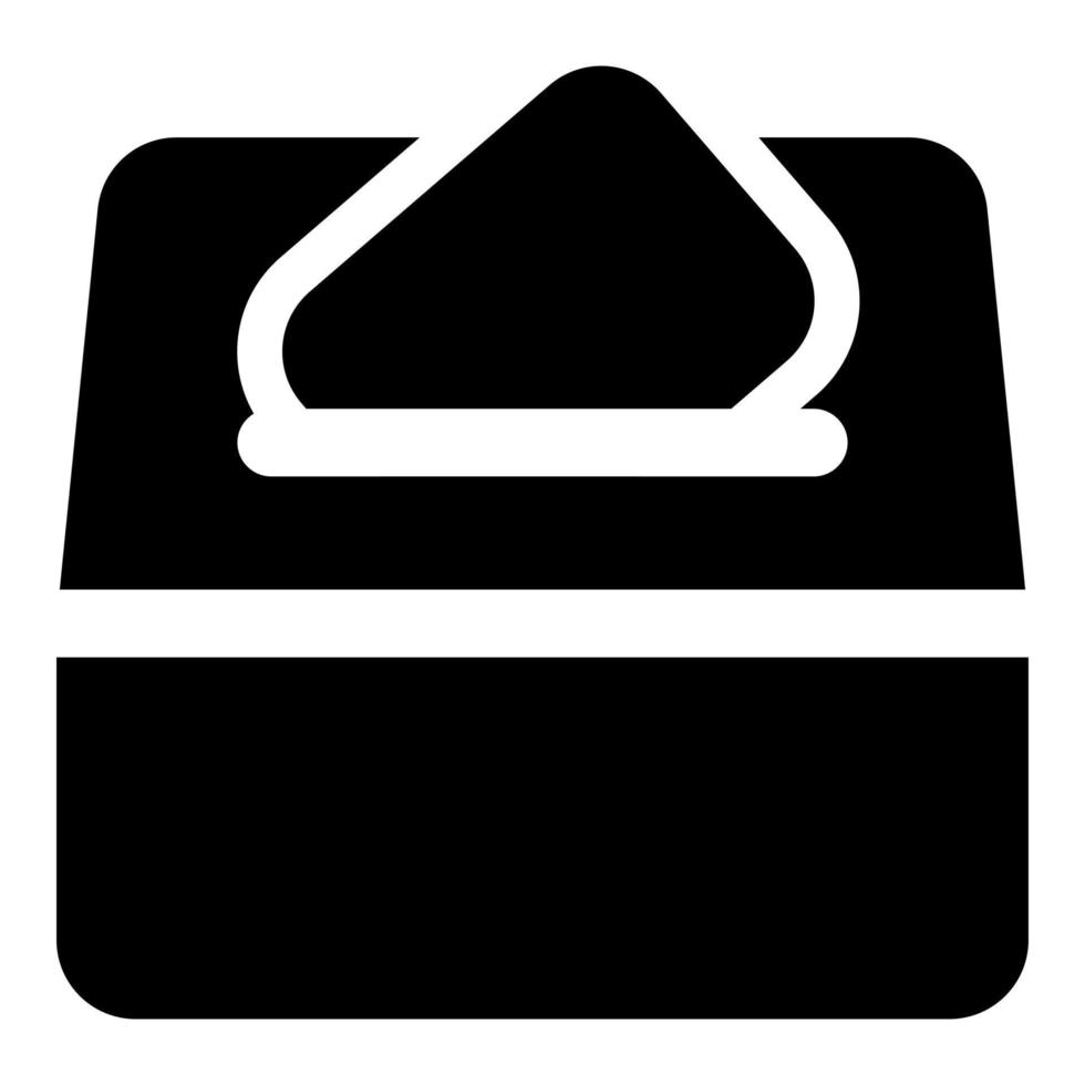 ballot boax icon vector