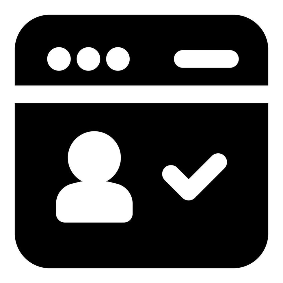 online voting icon vector