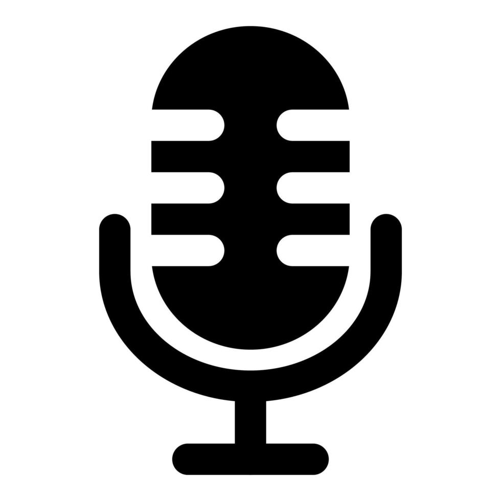 microphone icon ui vector