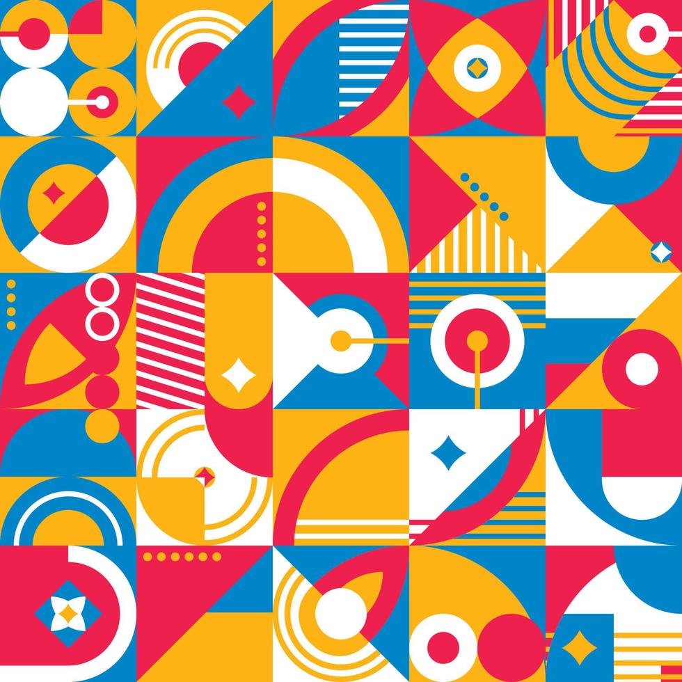 Geometric Seamless Pattern vector