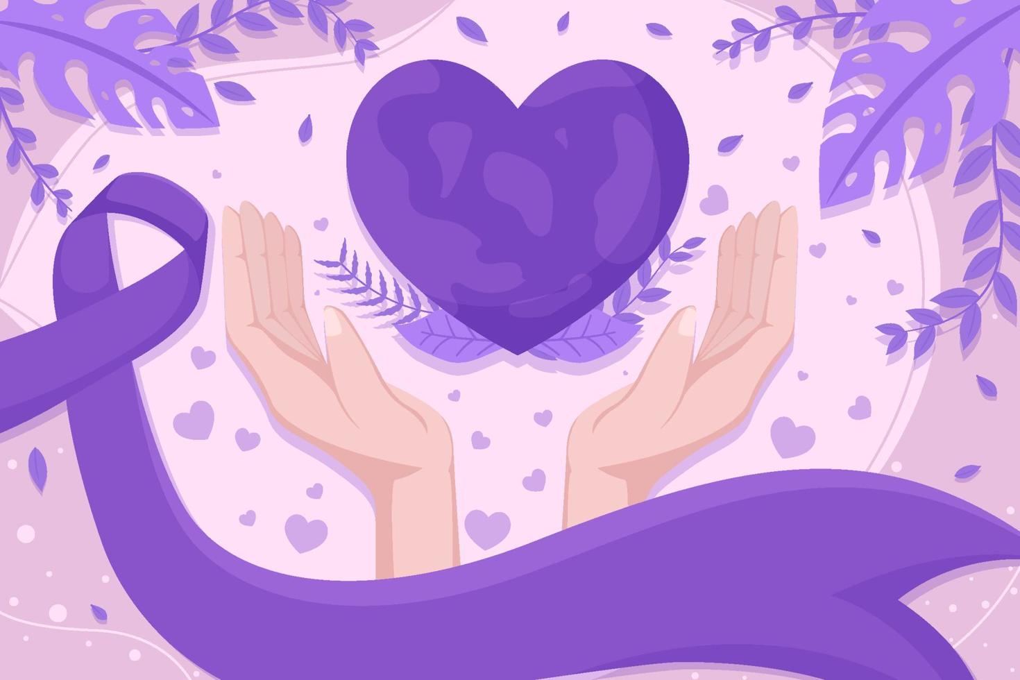 Cancer Survivor Day Background vector